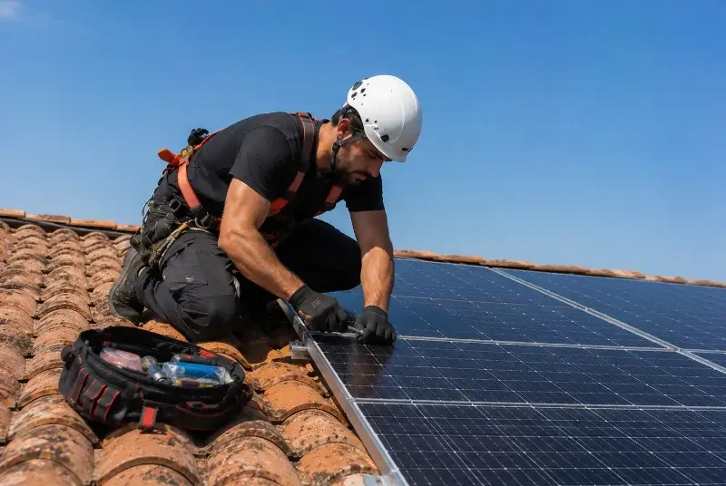 Maintenance et monitoring de panneaux solaires à Canéjan