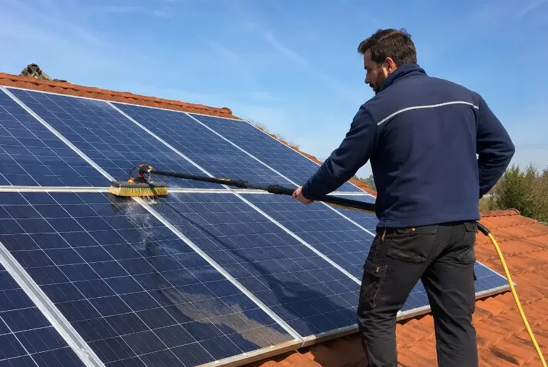 Nettoyage et entretien de panneaux solaires à Canéjan